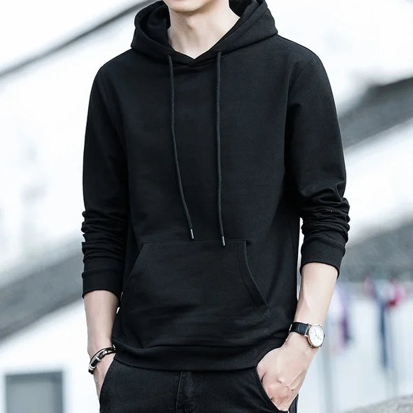 Summer Plain Hoodie for Men