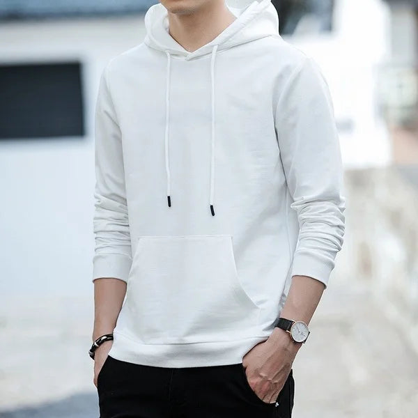 Summer Plain Hoodie for Men
