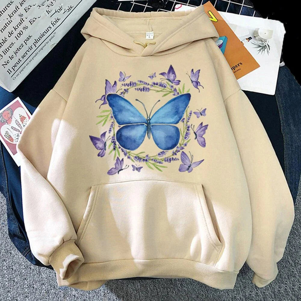 Butterfly Printed Hoodie