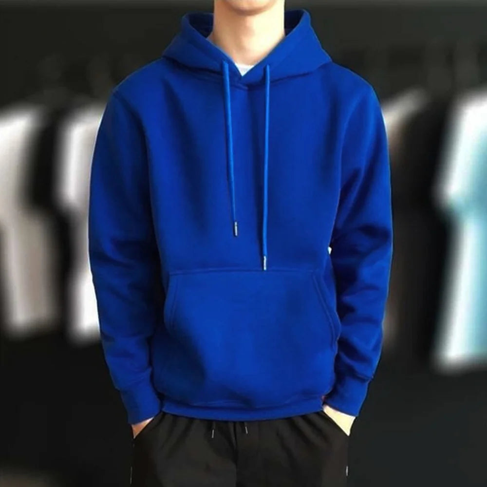 Summer Plain Hoodie for Men