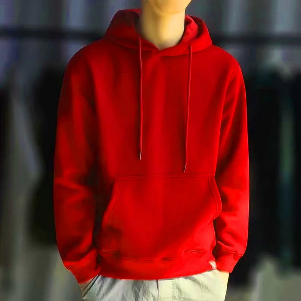 Summer Plain Hoodie for Men