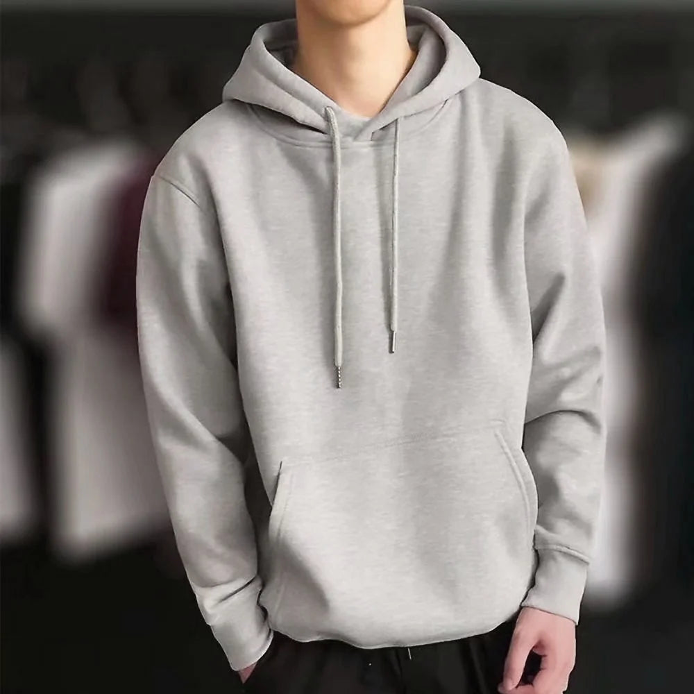 Summer Plain Hoodie for Men